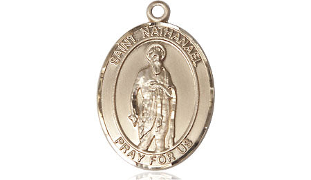 Bliss St Nathanael Catholic Saint Medal