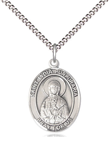 Bliss St Lydia Purpuraria Catholic Patron Saint Medal