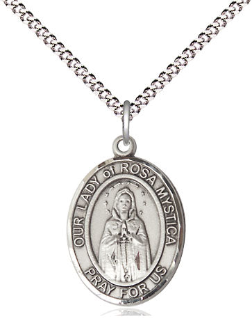 Bliss Our Lady of Rosa Mystica Catholic Patron Saint Medal