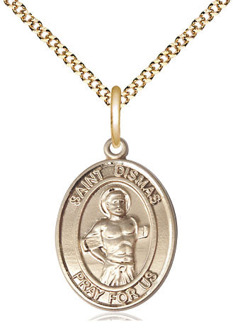 Bliss St Dismas Catholic Patron Saint Medal