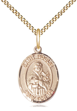 Bliss St Fidelis Catholic Patron Saint Medal