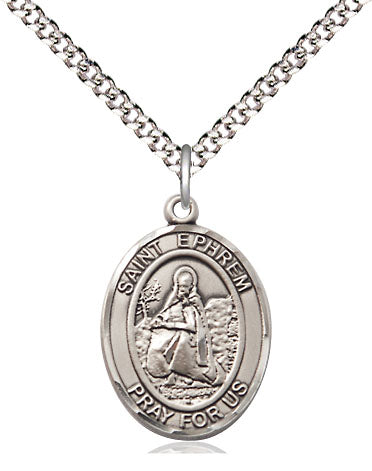 Bliss St Ephrem Catholic Patron Saint Medal