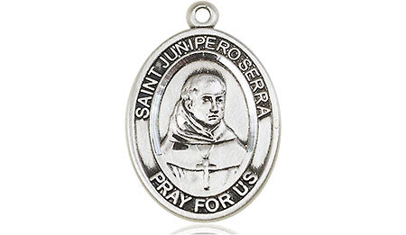 Bliss St Junipero Serra Catholic Patron Saint Medal