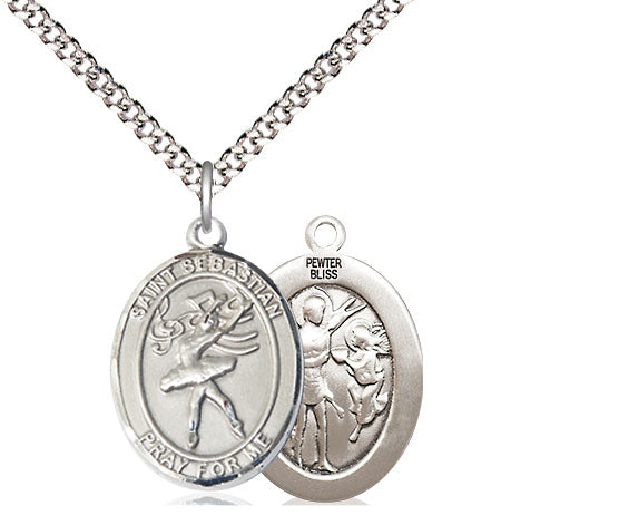 Bliss St Sebastian Dance Patron Saint Medal