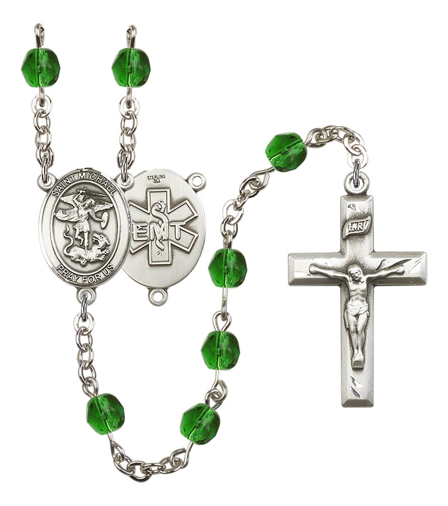 Bliss EMT Fire Polished Birthstone Rosary