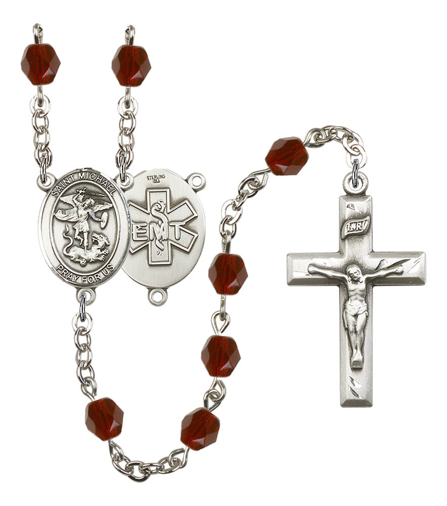 Bliss EMT Fire Polished Birthstone Rosary