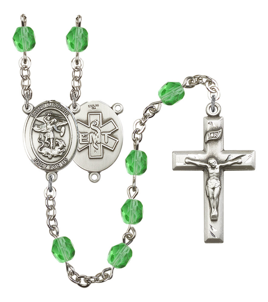 Bliss EMT Fire Polished Birthstone Rosary