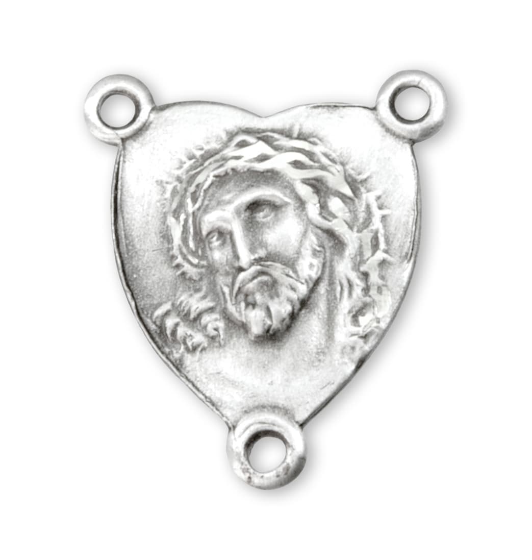 HMH Religious Heart Head of Christ Centerpiece Rosary Part,