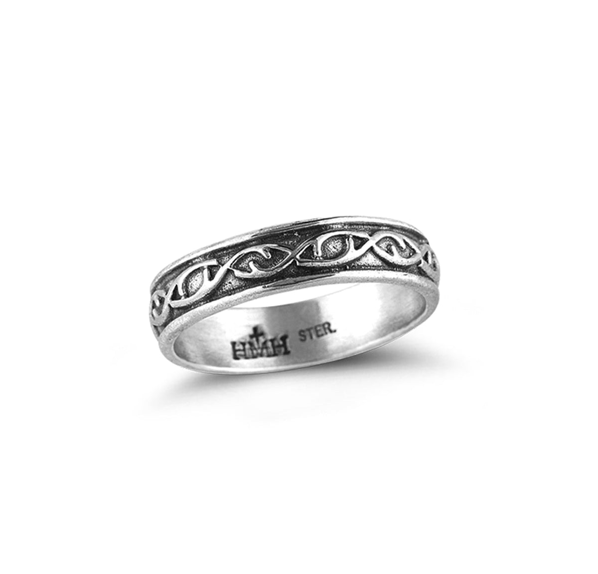 HMH Crown of Thorns Sterling Silver Ring