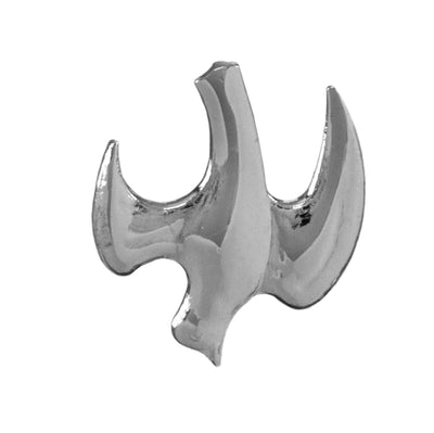 Holy Spirit Dove Sterling Silver Lapel Pin with Deluxe Screw, HMH Religious