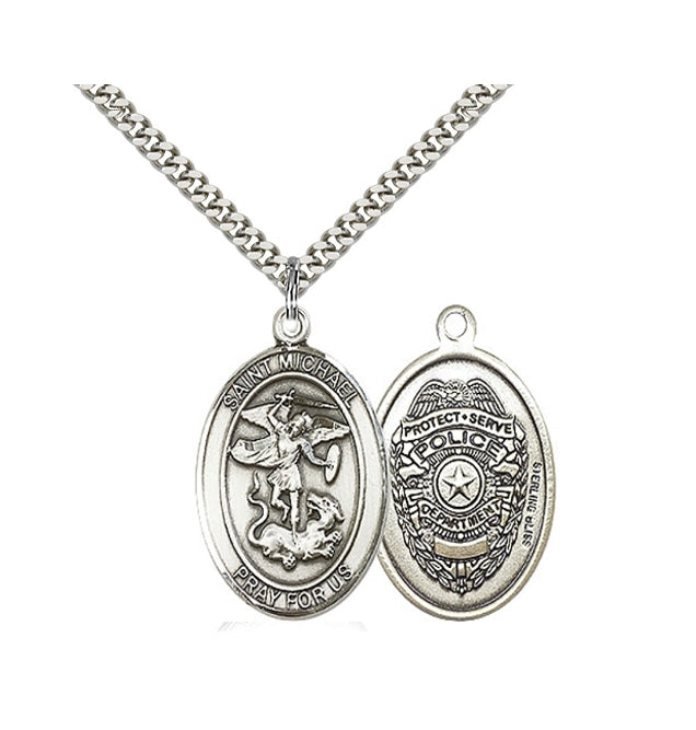 Bliss St Michael Police Officer Catholic Patron Saint Medal